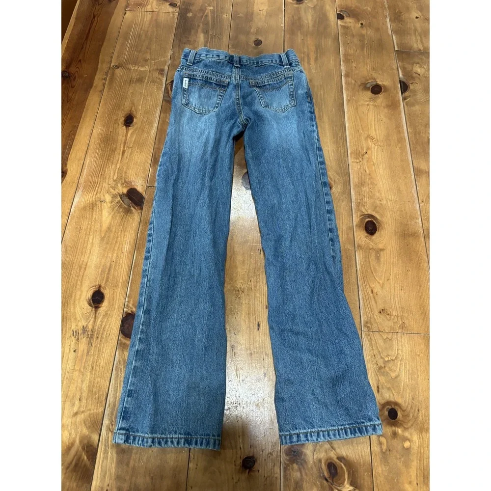 Cinch Boys Blue Denim Jeans Size 12S Straight Leg Western Style